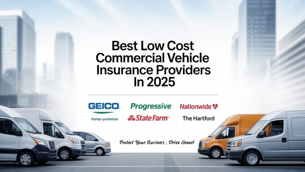 Best Low Cost Commercial Vehicle Insurance Providers