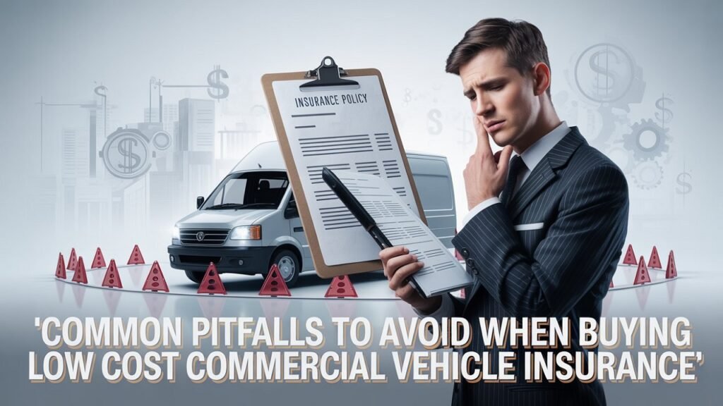 Common Pitfalls to Avoid When Buying Low Cost Commercial Vehicle Insurance