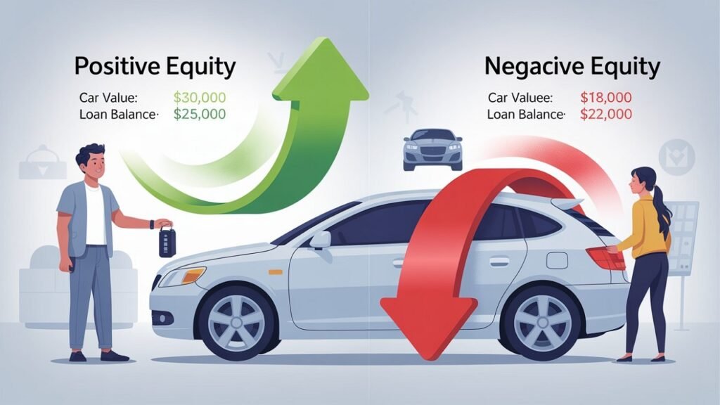 Equity Explained Positive vs. Negative Equity When Trading In