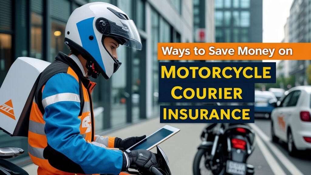 Ways to Save Money on Motorcycle Courier Insurance