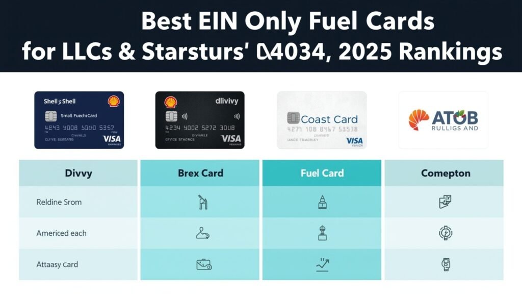 Best EIN Only Fuel Cards for LLCs & Startups [2025 Rankings]