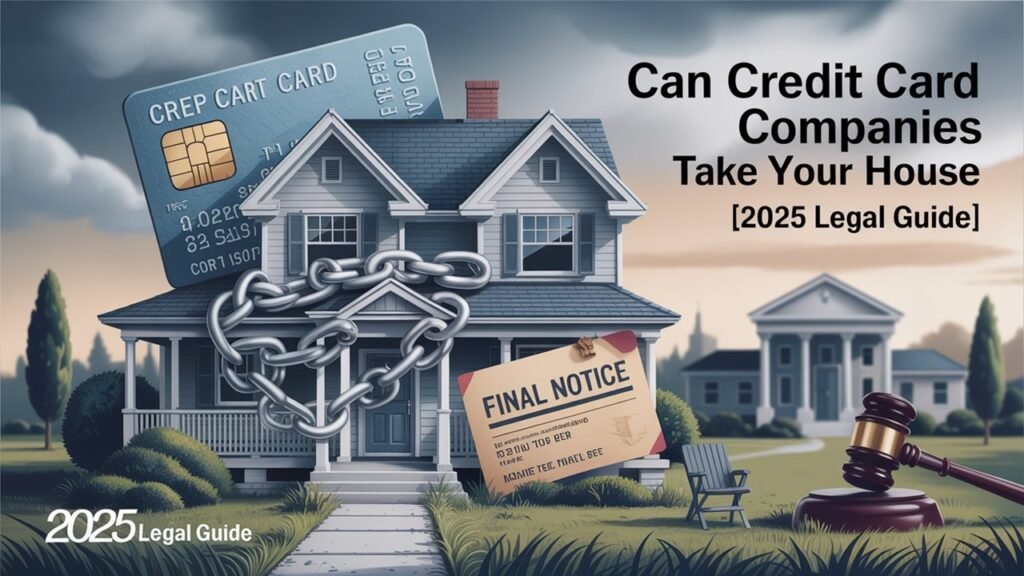 Can Credit Card Companies Take Your House [2025 Legal Guide]