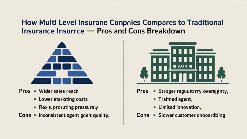 How Multi Level Insurance Companies Compare to Traditional Insurers Pros and Cons Breakdown