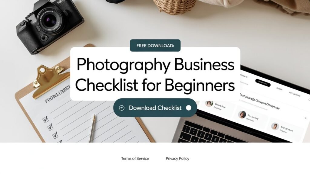 Photography Business Checklist for Beginners (Search Demand & SEO Hook)