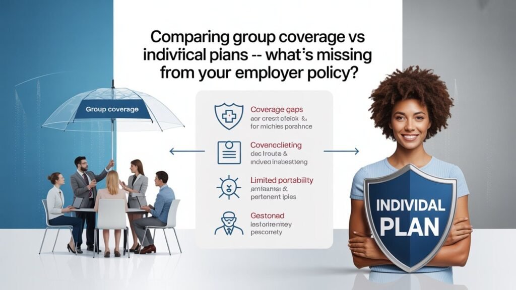 Comparing Group Coverage vs Individual Plans — What’s Missing from Your Employer Policy
