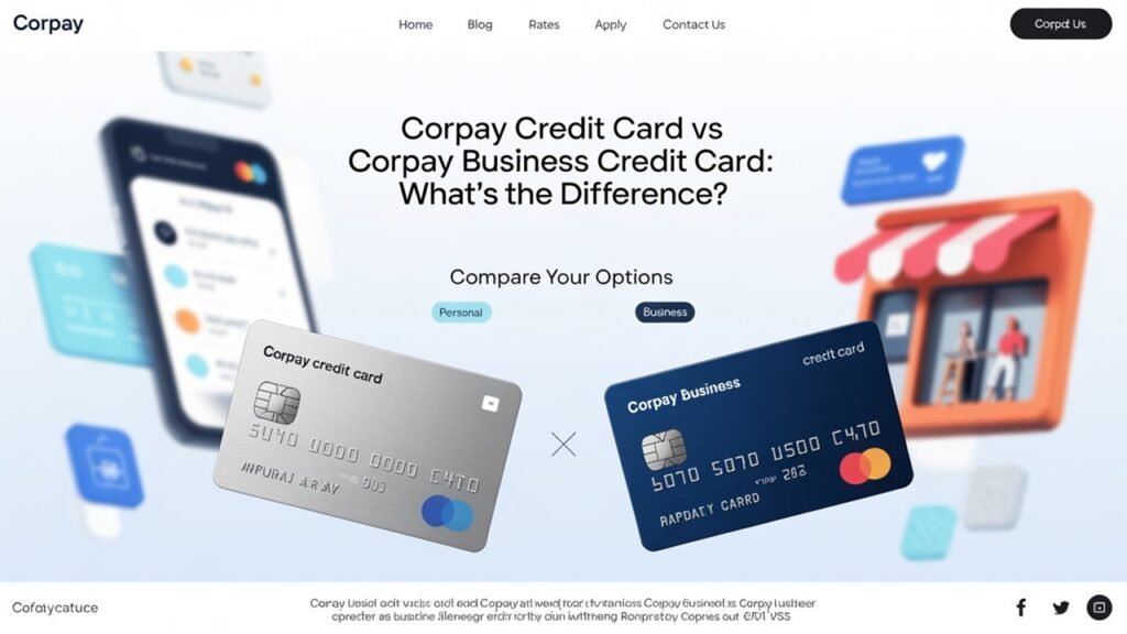 Corpay Credit Card vs Corpay Business Credit Card What’s the Difference