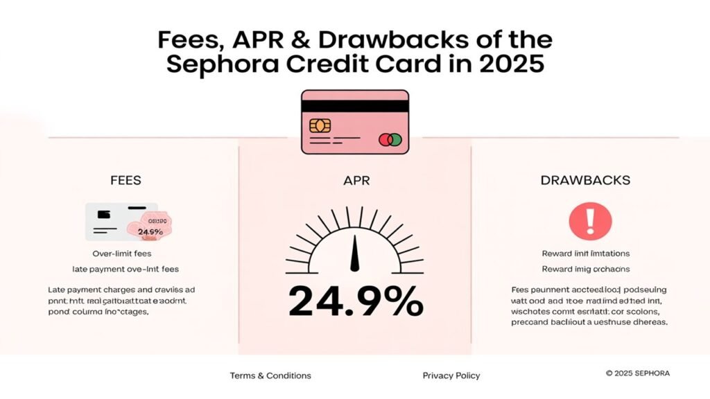 Fees, APR & Drawbacks of the Sephora Credit Card in 2025