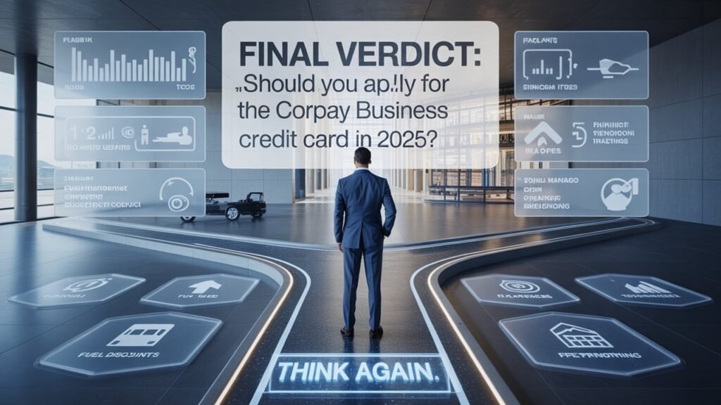 Final Verdict Should You Apply for the Corpay Business Credit Card in 2025