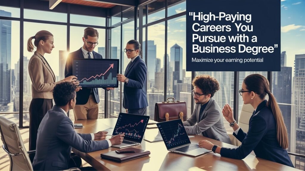 High-Paying Careers You Can Pursue with a Business Degree [Maximize Your Earning Potential]